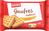 12 gaufres aux oeufs - Sondey en promo chez Lidl 12 gaufres aux oeufs - Sondey dans le catalogue Lidl