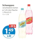 Original Bitter Lemon Angebote von Schweppes bei V-Markt Augsburg für 1,49 €