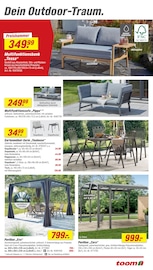 Gartenpavillon im toom Baumarkt Prospekt in Ettlingen Aktueller toom Baumarkt Prospekt mit Gartenpavillon, "Respekt, wer's selber macht.", Seite 13