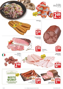 Schweinefleisch im aktuellen EDEKA Prospekt (Leipzig) Schweinefleisch im EDEKA Prospekt "Wir lieben Lebensmittel!" mit 42 Seiten (Leipzig)