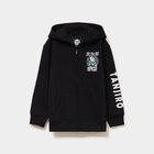 Sweat zippé capuche Demon Slayer Tanjiro noir garçon à 25,99 € dans le catalogue La Halle