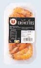 Crevettes cuites - U - Super U à Nantes Crevettes cuites - U en promo chez Super U Nantes à 2,40 €
