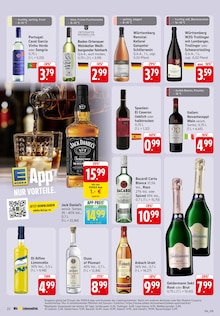 Jack Daniels im EDEKA Prospekt "Aktuelle Angebote" mit 50 Seiten (Filderstadt)