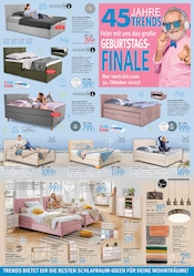 Bett im Trends Prospekt in Lünen Aktueller Trends Prospekt mit Bett, "45 Jahre Trends - Feier mit uns das große Geburtstagsfinale", Seite 4
