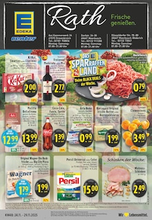 EDEKA Prospekt der Woche "Aktuelle Angebote" Seite 1, 24.11.2025 bis 29.11.2025 für Grevenbroich Aktueller EDEKA Prospekt "Aktuelle Angebote" Seite 1 von 28 Seiten für Grevenbroich