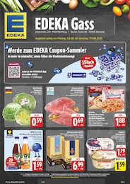 EDEKA Prospekt für Nürnberg mit 52 Seiten EDEKA Prospekt "Wir lieben Lebensmittel!" für Nürnberg, 52 Seiten, 04.08.2025 - 09.08.2025