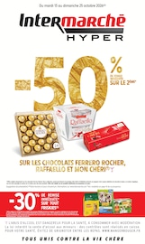 Promos Ferrero Rocher dans le catalogue "Intermarché" de Intermarché Hyper Ferrero Rocher en promo dans le catalogue Intermarché Hyper à la page 1
