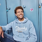 La Halle Paris - Promo Sweat molleton à capuche hoodie bleu ciel homme Promo Sweat molleton à capuche hoodie bleu ciel homme à 25,99 € dans le catalogue La Halle à Paris