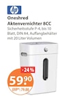 Oneshred Aktenvernichter 8CC Angebote von HP bei V-Markt Kempten für 59,90 €