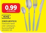 Einzelbesteck von KHG für 0,99 € bei Sconto SB im Angebot Einzelbesteck von KHG im aktuellen Sconto SB Prospekt