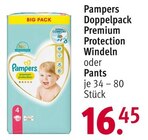 Doppelpack Premium Protection Windeln oder Pants Angebot in Dorfen Doppelpack Premium Protection Windeln oder Pants im aktuellen Prospekt bei Rossmann in Dorfen