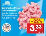 Bayerisches Puten-Geschnetzeltes im Netto Marken-Discount Prospekt Bayerisches Puten-Geschnetzeltes von Gut Ponholz im aktuellen Netto Marken-Discount Prospekt für 3,33 €