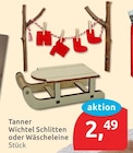 Tanner Wichtel Schlitten Angebote bei budni Hamburg für 2,49 €