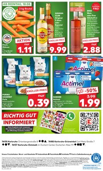 Katzenfutter im Kaufland Prospekt "KNÜLLER" mit 58 Seiten (Karlsruhe)