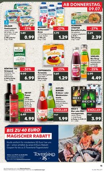Bier im aktuellen Kaufland Prospekt (Goslar) Bier im Kaufland Prospekt "Hier bin ich richtig" mit 61 Seiten (Goslar)