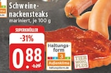 Schweinenackensteaks bei E center im Selm Prospekt für 0,88 €