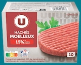 Hachés moelleux 15% MG surgelés - U dans le catalogue U Express
