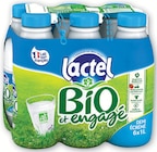 Lait UHT Demi-Écrémé Bio - LACTEL en promo chez Super U Montpellier à 6,38 €