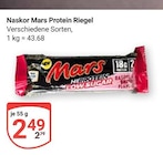Mars Protein Riegel Angebote von Naskor bei GLOBUS Oberhausen für 2,49 €
