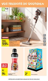 Aspirateur en promo dans le catalogue Carrefour Market à la page 42