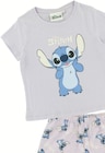 Pyjama court enfant licence - Disney Stitch - Carrefour à Metz Pyjama court enfant licence - Disney Stitch en promo chez Carrefour Metz à 7,00 €