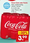 Aktuelles Coca-Cola oder Fanta Angebot bei Netto Marken-Discount in Landshut ab 3,99 €