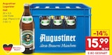 Lagerbier Hell von Augustiner im aktuellen Netto Marken-Discount Prospekt für 15,99 €