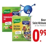 Salat-Krönung Italienische Art im EDEKA Prospekt Salat-Krönung Italienische Art von Knorr im aktuellen EDEKA Prospekt für 0,99 €