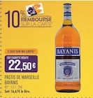 Supermarchés Match Souffelweyersheim - Promo Pastis de Marseille Promo Pastis de Marseille à 22,50 € dans le catalogue Supermarchés Match à Souffelweyersheim