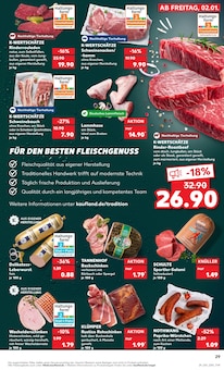 Schweinefleisch im Kaufland Prospekt "KNÜLLER" mit 61 Seiten (Heidelberg)