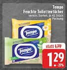 Aktuelles Feuchte Toilettentücher Angebot bei E center in Bielefeld ab 1,29 €