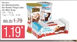 5er Milchschnitte, 4er Kinder Pingui oder 3er Maxi King von Ferrero im aktuellen Marktkauf Prospekt für 1,19 €