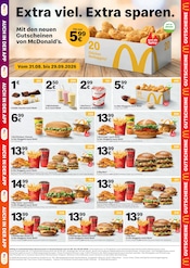 Ähnliche Wochenaktion Angebote im Prospekt "Extra viel. Extra sparen." von McDonalds Ähnliches Angebot bei McDonalds in Prospekt "Extra viel. Extra sparen." gefunden auf Seite 1