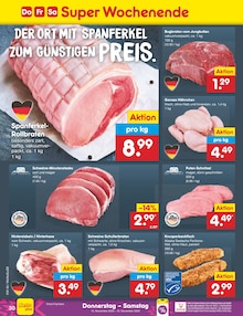 Schweinefleisch im aktuellen Netto Marken-Discount Prospekt (Wiesbaden) Schweinefleisch im Netto Marken-Discount Prospekt "Aktuelle Angebote" mit 63 Seiten (Wiesbaden)