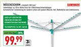 Aktuelle Wäscheständer Angebote bei Marktkauf in Gelsenkirchen Aktuelles WÄSCHESCHIRM „Linomatic 500 Easy“ Angebot bei Marktkauf in Gelsenkirchen ab 99,99 €