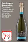 Prosecco Spumante DOC im Angebot bei GLOBUS in Ludwigshafen Prosecco Spumante DOC Angebote von Zonin bei GLOBUS Ludwigshafen für 7,99 €