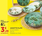 Assiette plate en promo chez U Express Poitiers à 3,29 €