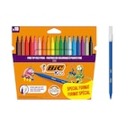Bureau Vallée Dijon - Promo BIC Kids Visa - 18 Feutres format spécial - pointe fine Promo BIC Kids Visa - 18 Feutres format spécial - pointe fine à 2,89 € dans le catalogue Bureau Vallée à Dijon