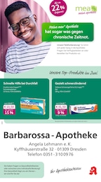 mea - meine apotheke Prospekt für Dresden: "Unsere Juni-Angebote", 4 Seiten, 01.06.2026 - 30.06.2026