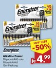 Alkaline Power Mignon (AA) im Angebot bei combi in Osnabrück Alkaline Power Mignon (AA) Angebote von Energizer bei combi Osnabrück für 4,99 €
