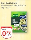 Salat Krönung Dill-Kräuter im Angebot bei GLOBUS in Bochum Salat Krönung Dill-Kräuter Angebote von Knorr bei GLOBUS Bochum für 0,79 €