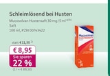 Mucosolvan Hustensaft 30 mg/5 ml bei mea - meine apotheke im Prospekt "" für 8,95 €