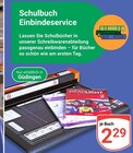 Schulbuch Einbindeservice Angebote bei GLOBUS Hof für 2,29 €