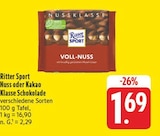 nah und gut Hochkirch - Nuss oder Kakao Klasse Schokolade Angebot im Prospekt Nuss oder Kakao Klasse Schokolade bei nah und gut im Hochkirch Prospekt für 1,69 €