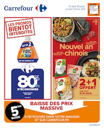 Catalogue Supermarchés Carrefour en cours à Le Tholonet et alentours, Carrefour, 90 pages, 30/01/2024 - 12/02/2024