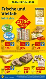 Lidl Brot im Prospekt 
