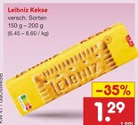 Kekse Angebote von Leibniz bei Netto Marken-Discount Bremerhaven für 1,29 €