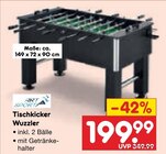 Tischkicker Wuzzler im Netto Marken-Discount Prospekt Tischkicker Wuzzler von ART SPORT im aktuellen Netto Marken-Discount Prospekt für 199,99 €
