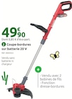 Promo Coupe-bordures sur batterie 20 V à 49,90 € dans le catalogue Mr.Bricolage à Saint-Yrieix-la-Perche