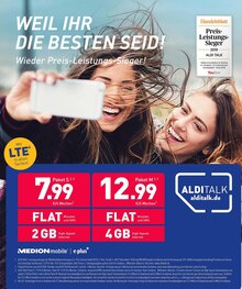 ALDI Nord Minden - Aldi Talk Paket S oder M Aldi Talk Paket S oder M Angebot bei ALDI Nord Minden im Prospekt "ALDI. Jeden Tag besonders - einfach ALDI."
